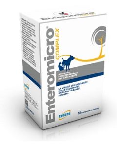 DRN Enteromicro Complex Integratore per l'intestino di cani e gatti 32 compresse 