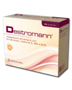 Destromann integratore per il riequilibrio della flora intestinale 14 Bustine 