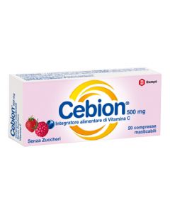 Cebion Integratore di Vitamina C 20 senza glutine Compresse Masticabili