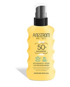 Angstrom Kids Latte Solare Spray Idratante Protezione Bambini SPF 50+ 175 ml 