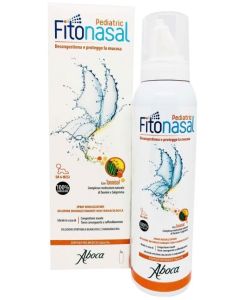 Fitonasal Pediatric Aboca Spray Decongestionante Nasale per Bambini 125 ml 