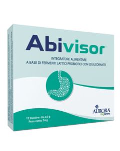 Abivisor integratore a base di fermenti lattici 12 bustine 