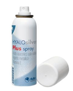 Hyalosilver Plus Spray con Acido Ialuronico per Lesioni Cutanee 125 ml 