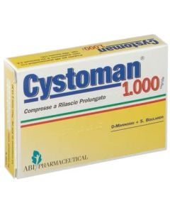 Cystoman 1000 Integratore di fermenti lattici 12 compresse 