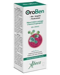 Aboca OROBEN Gel orale per afte 15 ml 