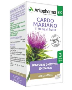 Arkopharma Cardo Mariano Integratore alimenatre 130 Capsule