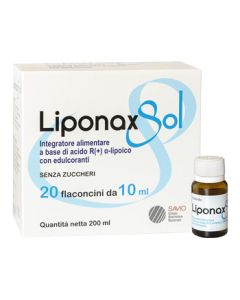 Liponax Sol Integratore energizzante 20 flaconcini 