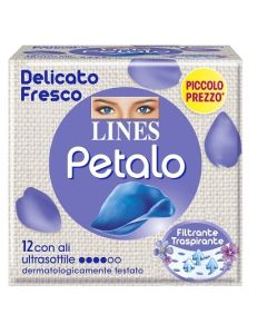 LINES PETALO BLU C/ALI 12PZ 