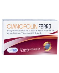 Cianofolin Ferro integratore a base di Ferro 30 capsule 