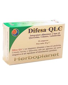 Herboplanet Difesa QLC Integratore a base di quercetina 20 compresse 