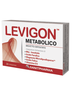 Levigon Metabolico Integratore con vitamine e acido folico 30 compresse 