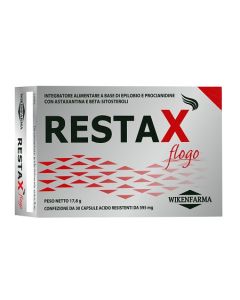 Restax Flogo integratore antiossidante per la prostata 30 capsule 