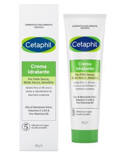 Cetaphil Crema Idratante Pelle Secca Viso E Corpo 100 gr 