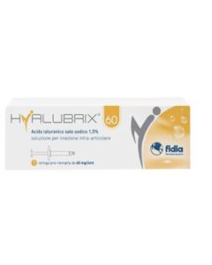 Hyalubrix 60 Siringa con acido ialuronico 60 Mg 4 Ml N/E 