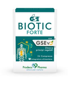 GSE Biotic Forte integratore per le difese immunitarie 24 Compresse 