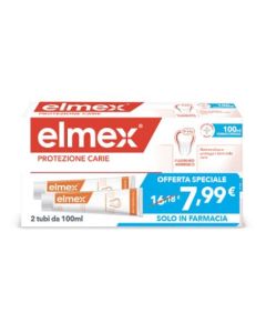 Elmex Dentifricio protezione carie bitubo 2x75 ml 