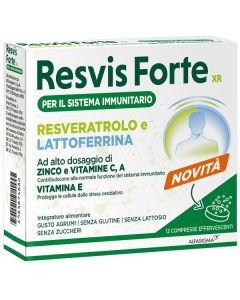 Resvis Forte XR integratore per le difese immunitarie 12 Compresse Effervescenti 