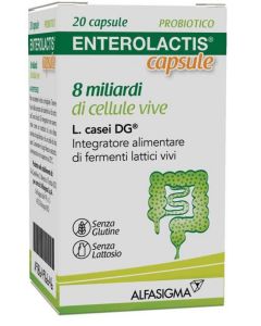 Enterolactis Capsule Integratore di fermenti lattici 20 capsule 