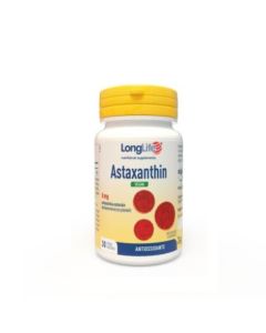 LongLife Astaxanthin vegetale integratore 30 perle 