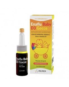 Enaflu Baby D3 Gocce Integratore alimentare 10 ml 