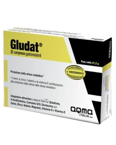 Gludat integratore contro lo stress ossidativo 20 Compresse Gastroresistenti 