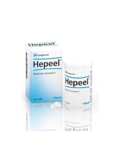 Heel Hepeel medicinale omeopatico per il fegato 50 tavolette 