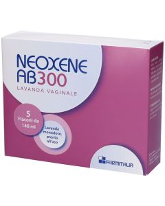 Neoxene AB 300 Lavanda Vaginale 5 Flaconi da 140 ml **