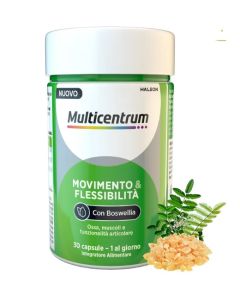 Multicentrum Movimento e Flessibilità integratore per ossa e articolazioni 30 Capsule 