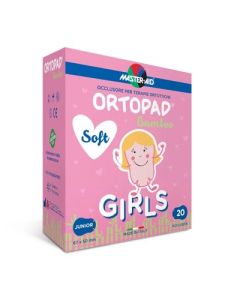 Master-aid Ortopad Girls Soft Occlusore per ortottica junior regular 20 pezzi 