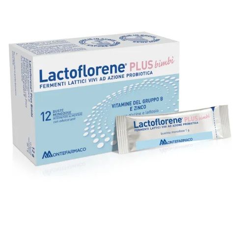 Lactoflorene Plus Bimbi Integratore Di Fermenti Lattici Vivi 12 Buste Monodose